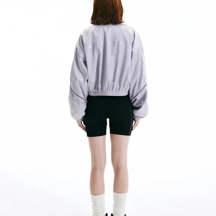 [BUNJANG] Sculptor Satin Windbreaker / 스컬프터 satin windbreaker 새틴 바람막이 바막