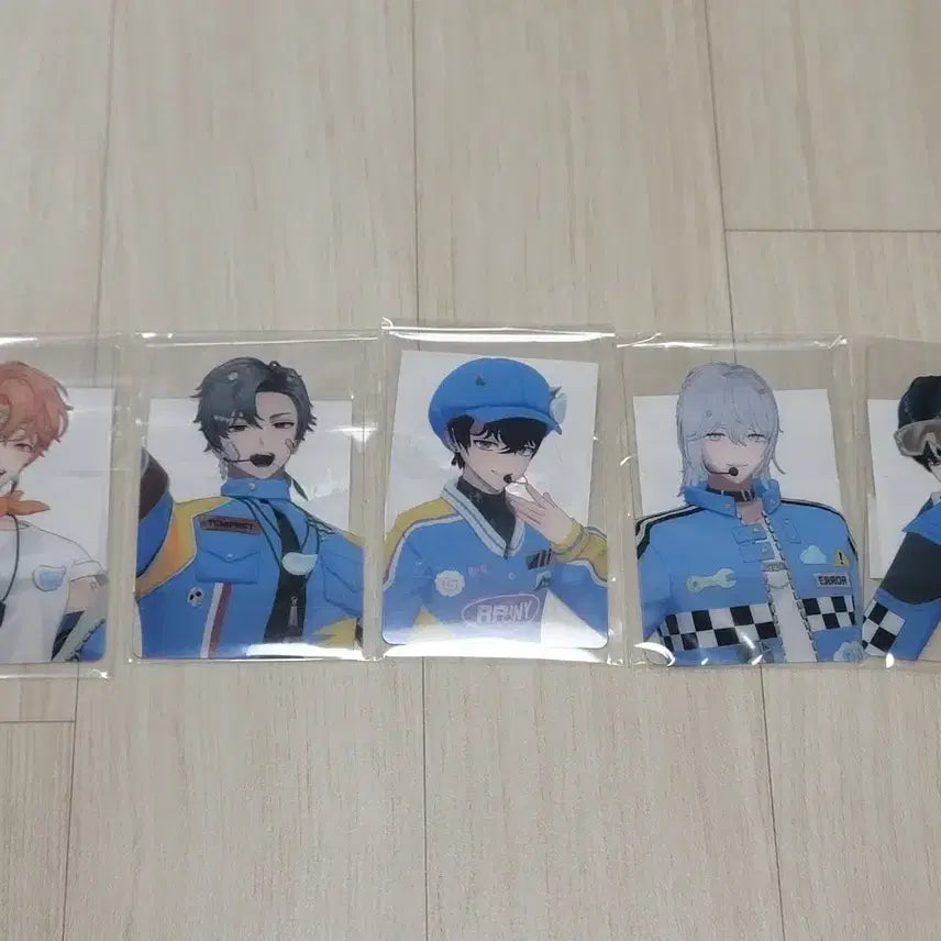 [BUNJANG] Scosism Flying Transparent Photocard Bundle Set / 스코시즘 플라잉 투명포토카드 하자품 전멤 일괄