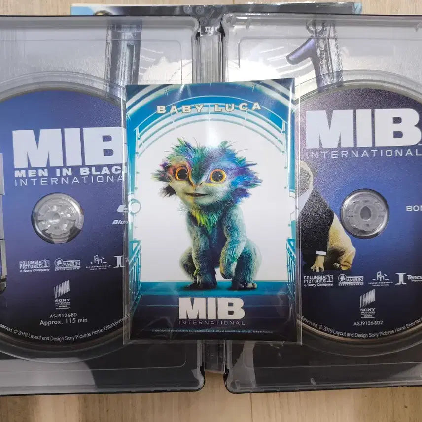 [SOLD OUT] 맨 인 블랙 : 인터내셔널 (3Disc 4K UHD+ 2D 렌티큘러 오링