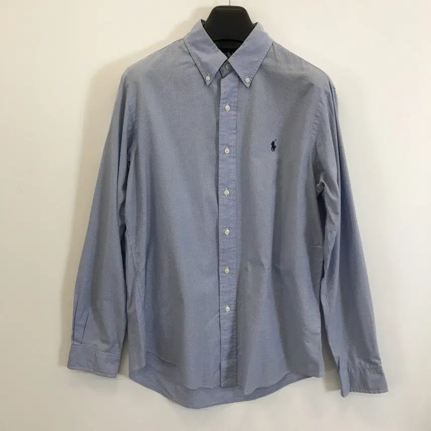 [SOLD OUT] 폴로 랄프로렌 포플린 체크셔츠 블루 [105]