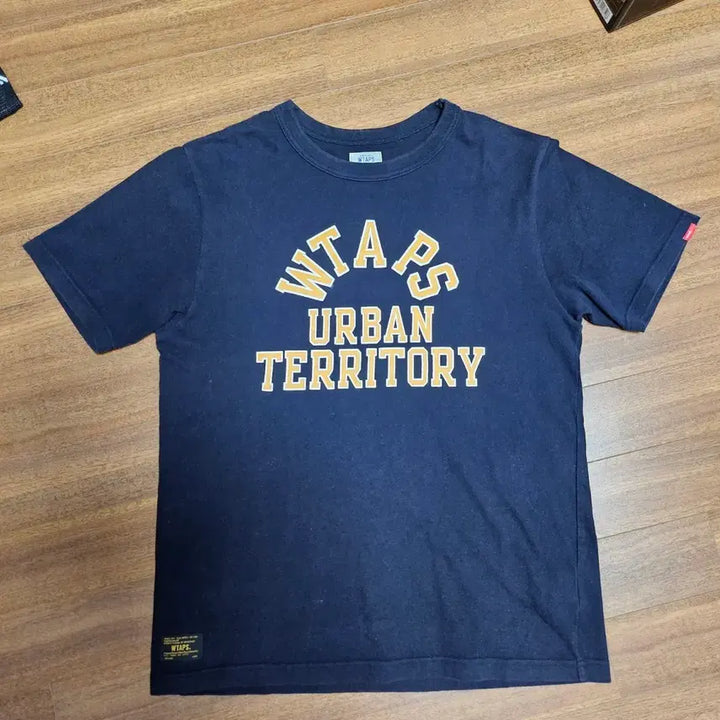 [BUNJANG] WTAPS Urban Territory Short Sleeve T-Shirt Navy / WTAPS 어반 테리토리 반팔 티셔츠 네이비