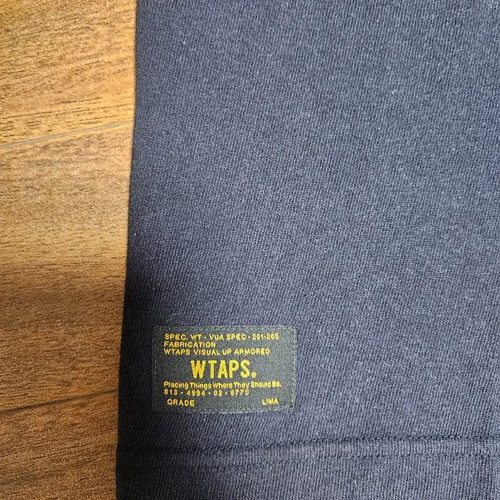 [BUNJANG] WTAPS Urban Territory Short Sleeve T-Shirt Navy / WTAPS 어반 테리토리 반팔 티셔츠 네이비