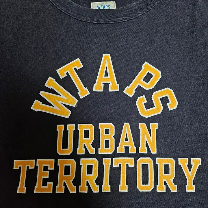 [BUNJANG] WTAPS Urban Territory Short Sleeve T-Shirt Navy / WTAPS 어반 테리토리 반팔 티셔츠 네이비
