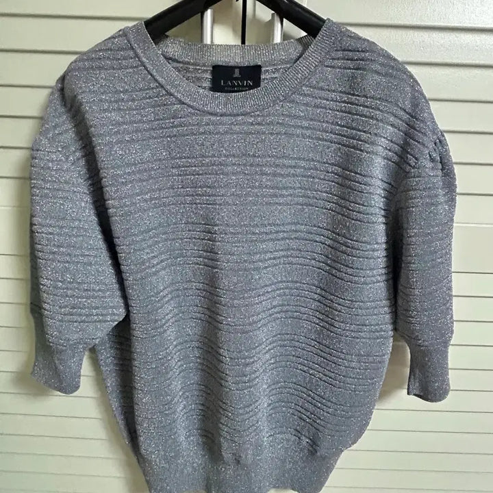 [BUNJANG] Lanvin Glittering Puff Sleeve Top / 랑방 글리터링퍼프소매탑
