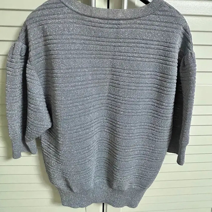 [BUNJANG] Lanvin Glittering Puff Sleeve Top / 랑방 글리터링퍼프소매탑