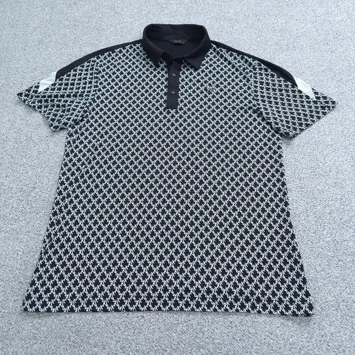 [BUNJANG] 100 LYNX Short Sleeve Polo T-shirt / 100 링스 반팔 카라티 | C