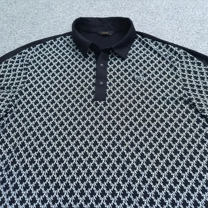 [BUNJANG] 100 LYNX Short Sleeve Polo T-shirt / 100 링스 반팔 카라티 | C