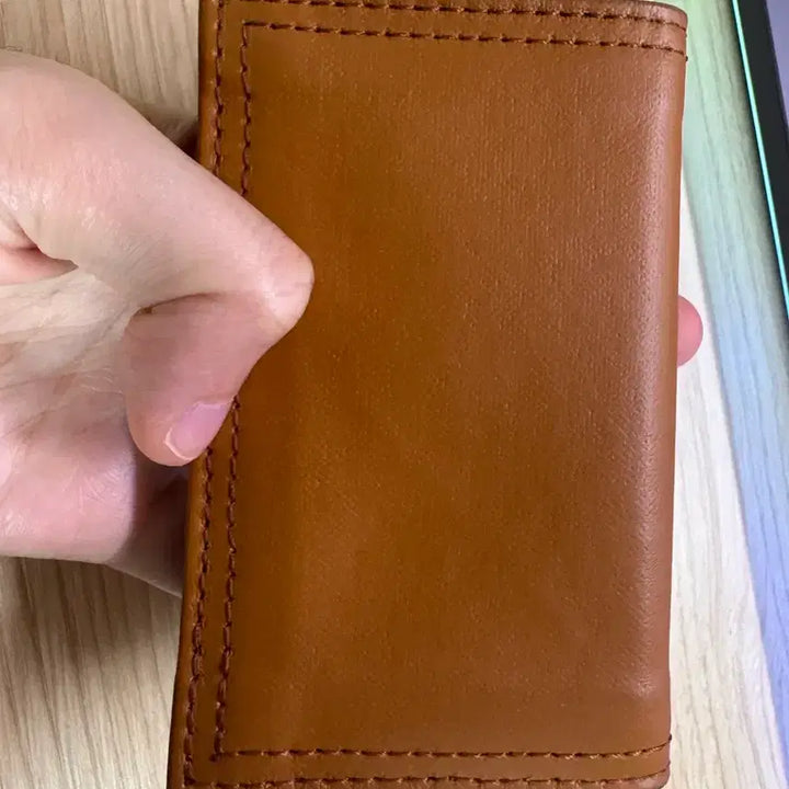 [BUNJANG] Porter Freestyle Card Wallet - Camel / 포터 프리스타일 카드지갑 카멜
