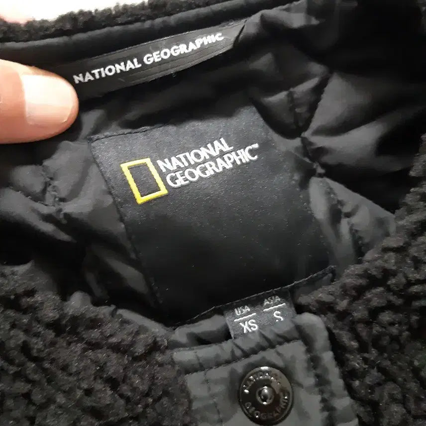 [BUNJANG] National Geographic Long Fleece Jacket / 내셔널지오그래픽 롱플리스