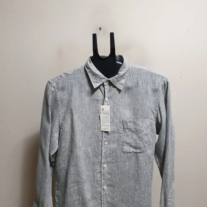 [BUNJANG] Uniqlo Linen Shirt (Size 100) / 유니클로 마 남방셔츠/100