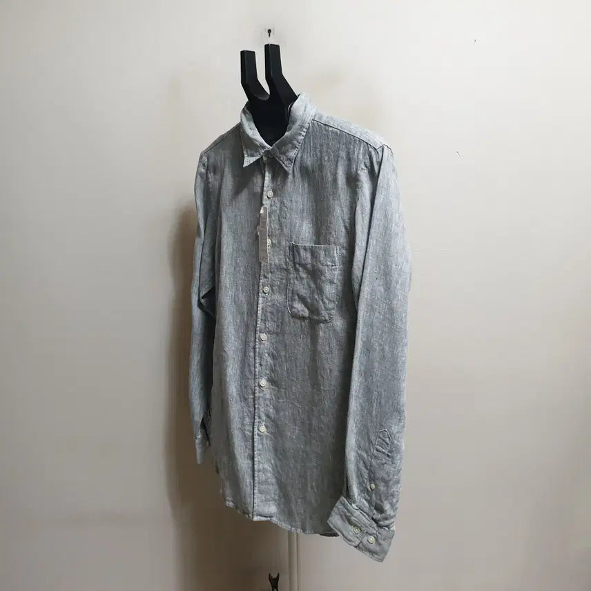 [BUNJANG] Uniqlo Linen Shirt (Size 100) / 유니클로 마 남방셔츠/100