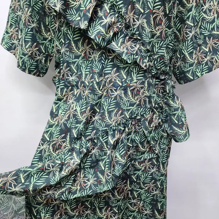 [BUNJANG] Juicy Judy Frill Long Dress / 쥬시쥬디 사선프릴롱원피스55 66
