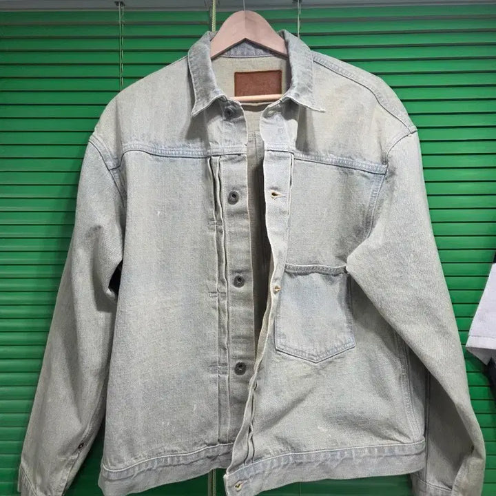 [BUNJANG] Recomize Bleach Washing Denim Jacket Size 3 / 뤡코즈 블리치지잔3