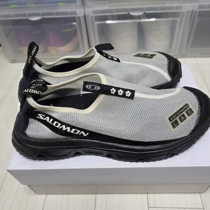 [BUNJANG] Salomon x Sandy Liang RX Moc 3.0 Black White Shoes / 살로몬 x 샌디 리앙 RX 모크 3.0 블랙 화이트 290