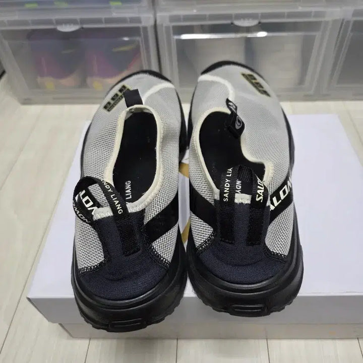 [BUNJANG] Salomon x Sandy Liang RX Moc 3.0 Black White Shoes / 살로몬 x 샌디 리앙 RX 모크 3.0 블랙 화이트 290