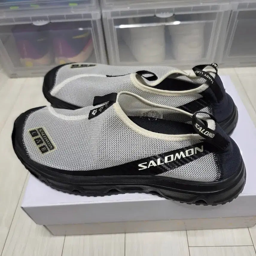 [BUNJANG] Salomon x Sandy Liang RX Moc 3.0 Black White Shoes / 살로몬 x 샌디 리앙 RX 모크 3.0 블랙 화이트 290