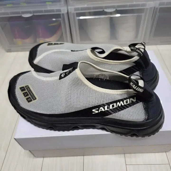 [BUNJANG] Salomon x Sandy Liang RX Moc 3.0 Black White Shoes / 살로몬 x 샌디 리앙 RX 모크 3.0 블랙 화이트 290