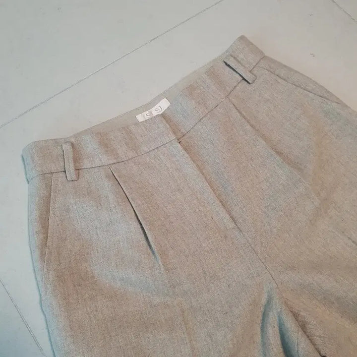 [BUNJANG] SJSJ Wide Wool Slacks Pants / sjsj 와이드 울 슬랙스 바지 64