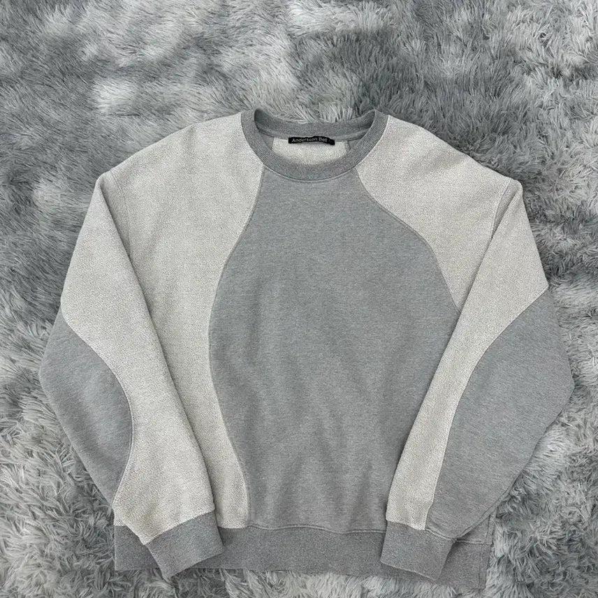[BUNJANG] Andersson Bell Inside Out Curved Sweatshirt / [L] 앤더슨벨 22FW 인사이드아웃 커브드 맨투맨