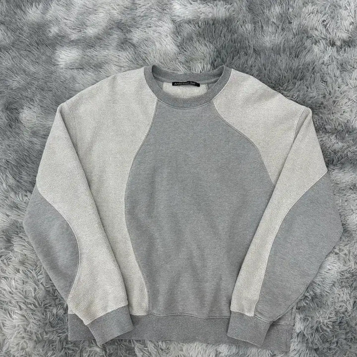[BUNJANG] Andersson Bell Inside Out Curved Sweatshirt / [L] 앤더슨벨 22FW 인사이드아웃 커브드 맨투맨