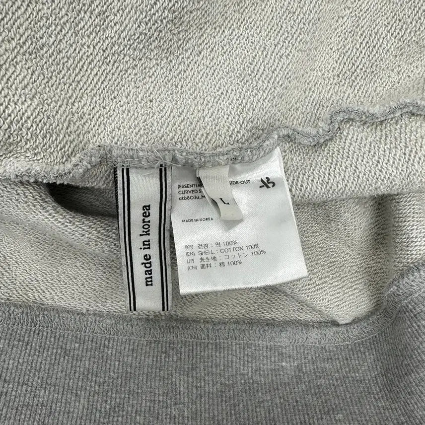 [BUNJANG] Andersson Bell Inside Out Curved Sweatshirt / [L] 앤더슨벨 22FW 인사이드아웃 커브드 맨투맨