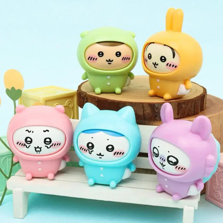 [BUNJANG] Muunjakgwi Chiikawa Face Change Kurimanju Figure / 먼작귀 치이카와 페이스체인지 랜덤 피규어 쿠리만쥬