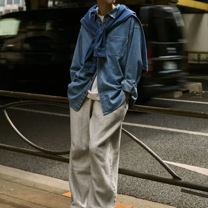 [BUNJANG] Champion x Kith Club Sweatpants Oxford Grey / 챔피온 X 카키스 클럽 스웨트 팬츠 Oxford Grey