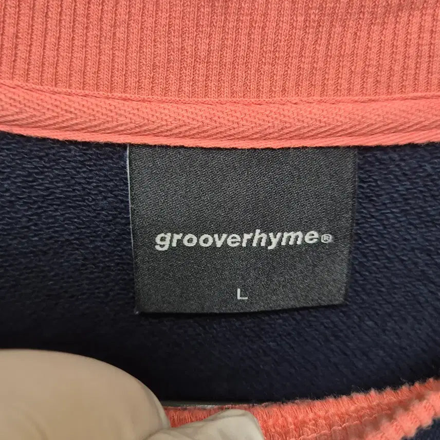 [BUNJANG] Groove Rhyme Flower Patch Sweatshirt / (208) 그루브라임 플라워 맨투맨