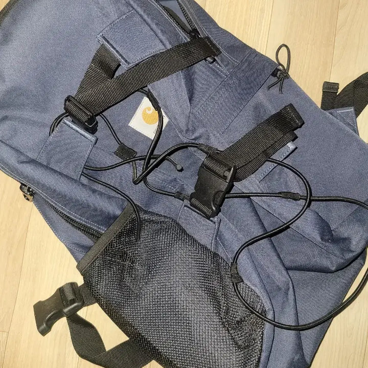 [BUNJANG] Carhartt WIP Kickflip Backpack Blue / 칼하트 WIP 킥플립 백팩 블루
