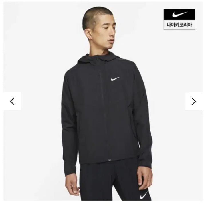 [BUNJANG] Nike Repel Miler Running Jacket - Black, Size L / 나이키 리펠 마일러 러닝 자켓 100 L