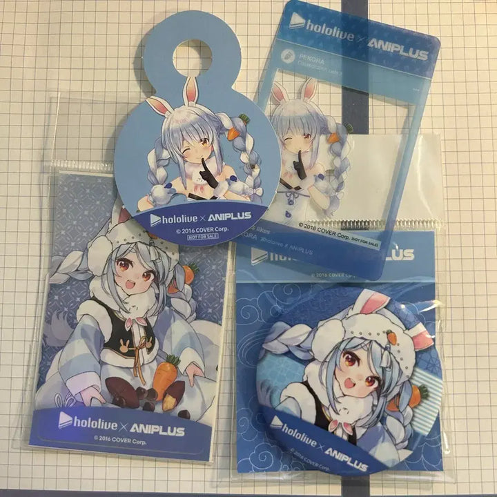 [BUNJANG] Hololive Usada Pekora Animeplus Collaboration Goods Set / 홀로라이브 :: 애니플러스 콜라보 ::  우사다 페코라 굿즈 세트