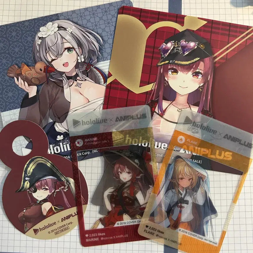 [BUNJANG] Hololive 3rd Gen Animeplus Collaboration Cafe Set / 홀로라이브 3기생 :: 애니플러스 콜라보 카페 세트