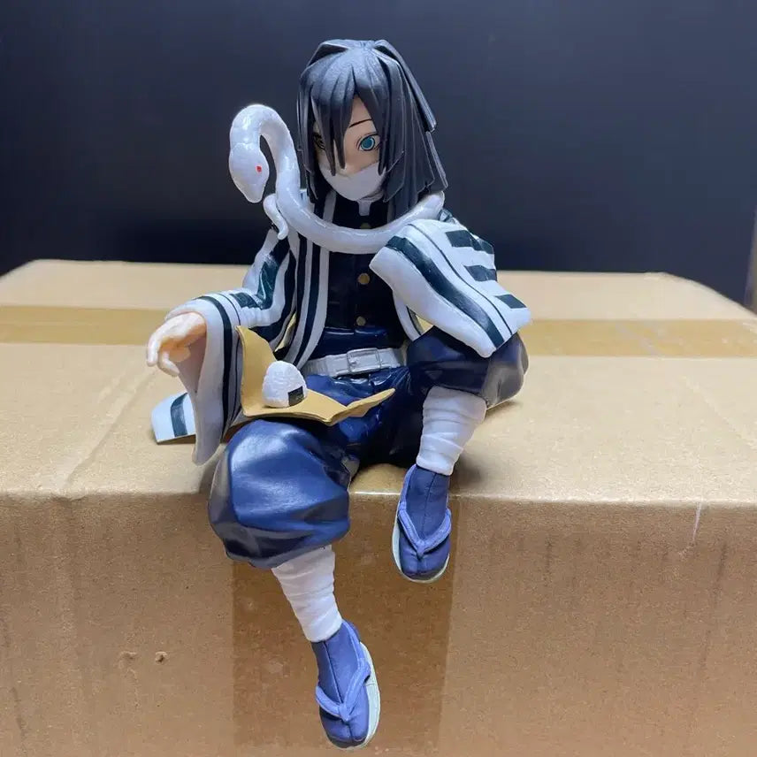 [BUNJANG] Demon Slayer Obanai Iguro Chokonose Figure / 급처!)귀멸의 칼날 이구로 오바나이 초코노세 피규어