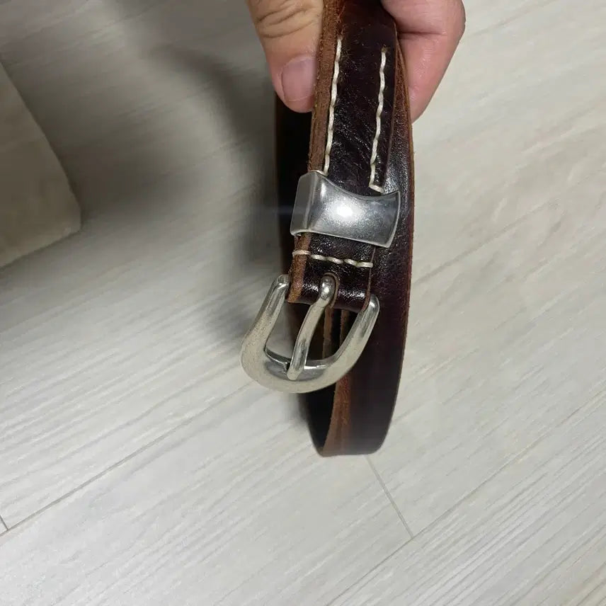 [BUNJANG] Our Legacy Western Belt Brown 70 / 아워레가시 웨스턴 벨트 브라운 70