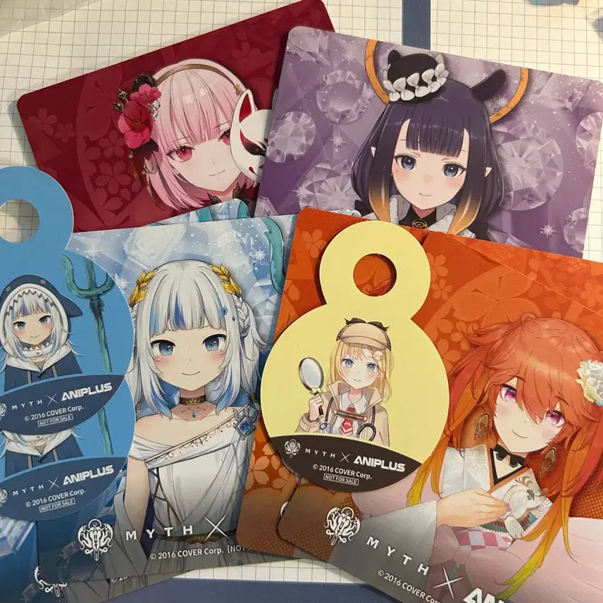 [BUNJANG] Hololive EN Aniplus Collaboration Cafe Set / 홀로라이브 EN :: 애니플러스 콜라보 카페 세트