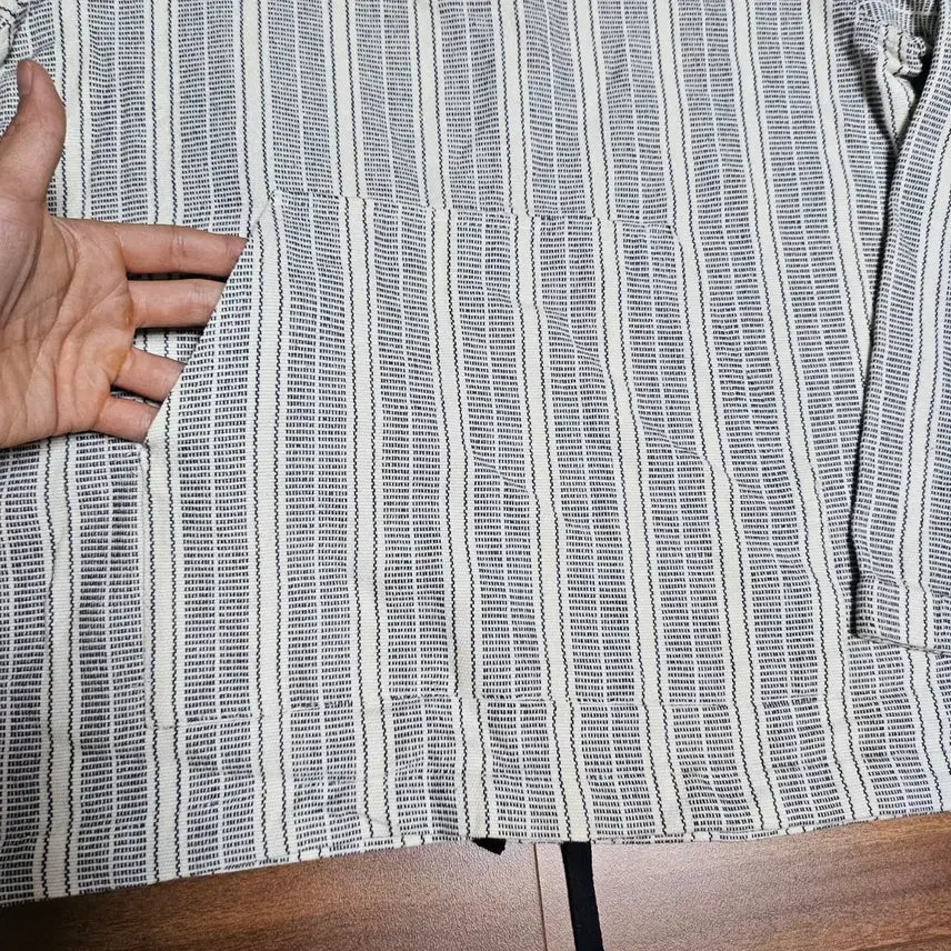 [BUNJANG] Stussy Striped Long Sleeve Shirt / 스투시 스트라이프 긴팔