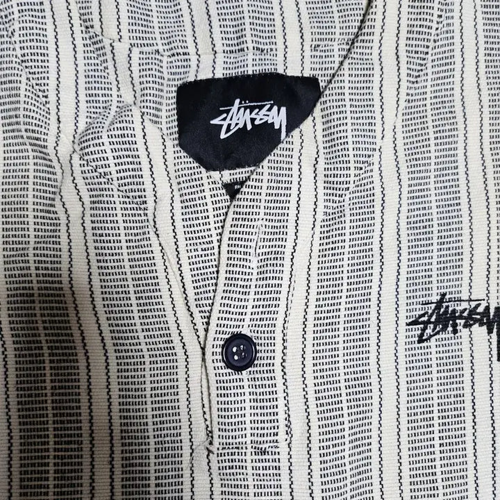 [BUNJANG] Stussy Striped Long Sleeve Shirt / 스투시 스트라이프 긴팔