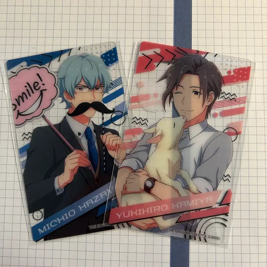 [BUNJANG] Idolmaster SideM Transparent Photocard Set / 아이돌마스터 sideM :: 투명 포카 2장세트