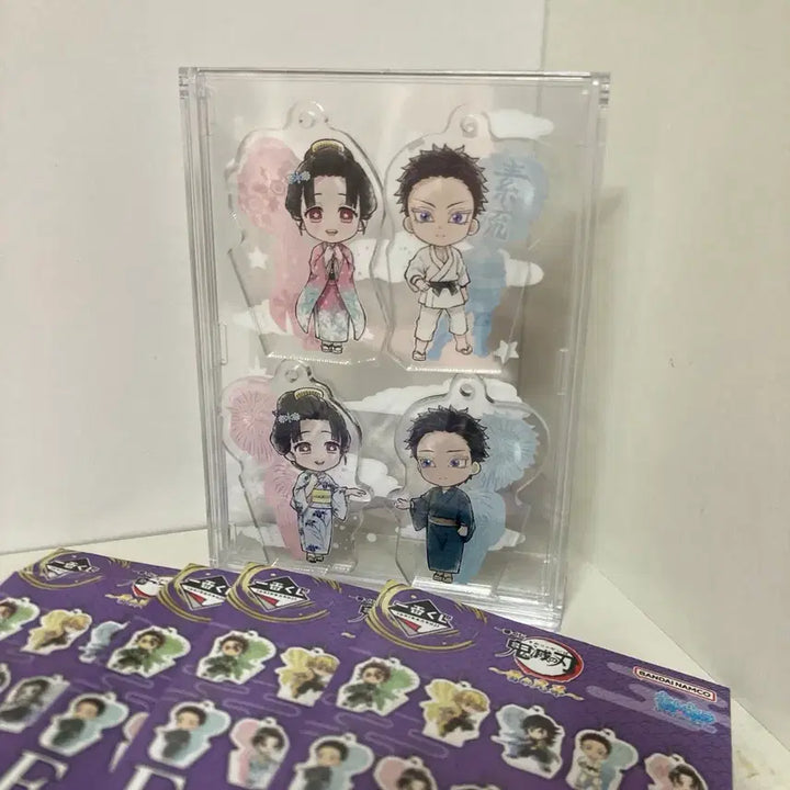 [BUNJANG] Demon Slayer Hakuji Koyuki Acrylic Keychain Bundle Set / 귀멸의 칼날 하쿠지 코유키 제일복권 아크릴 키링 일괄