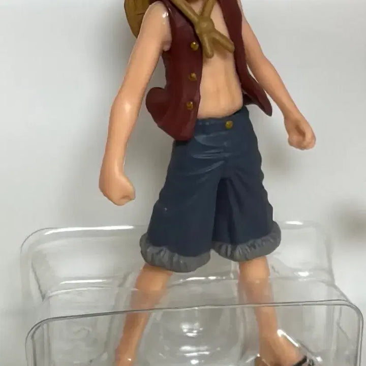 [BUNJANG] One Piece Miniature Gacha Luffy (Red) Unsealed / 원피스 미니어처 가챠 루피(빨강) 개봉