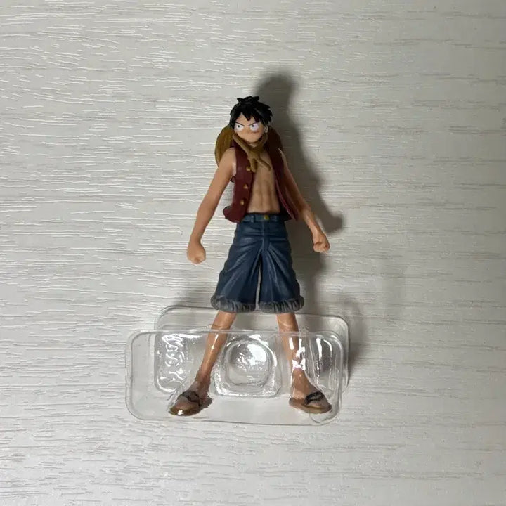 [BUNJANG] One Piece Miniature Gacha Luffy (Red) Unsealed / 원피스 미니어처 가챠 루피(빨강) 개봉