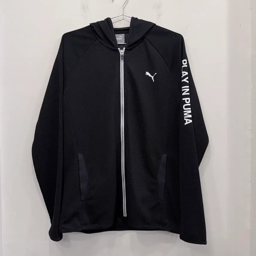 [BUNJANG] Puma Mesh Hooded Zip-up Jacket / 푸마 메쉬 후드집업