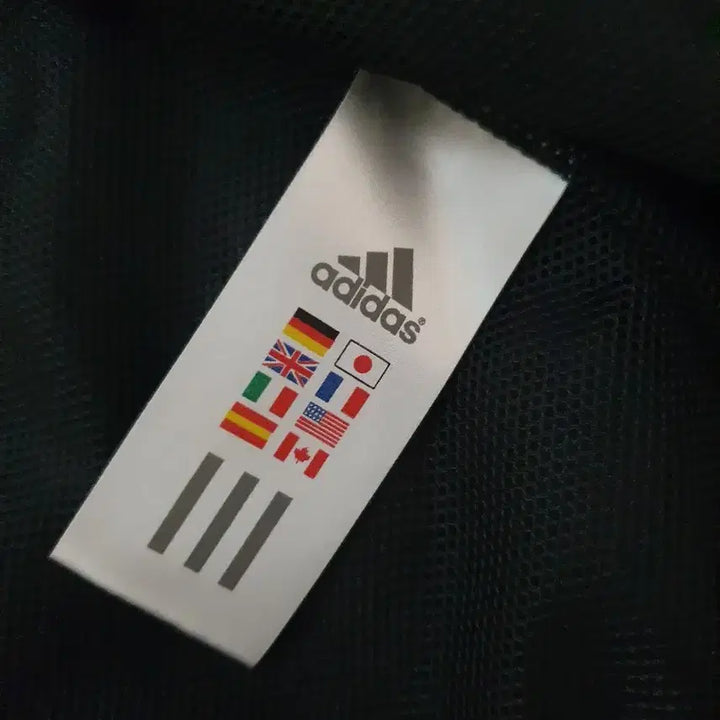[BUNJANG] Adidas Black 3-Stripes Stadium Jacket / 아디다스 블랙 3선 스타디움 자켓