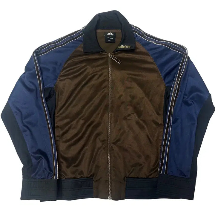 [BUNJANG] Adidas 00s Velvet Track Top Jersey M / 아디다스 00s 벨벳 브라운트랙탑져지 M