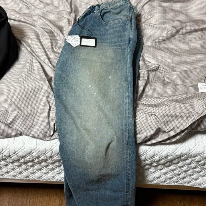 [BUNJANG] Yokosakamoto Denim 5P Easy Pants (Size S) / [새상품]26ss 요코사카모토 데님 5p easy pants S사이즈