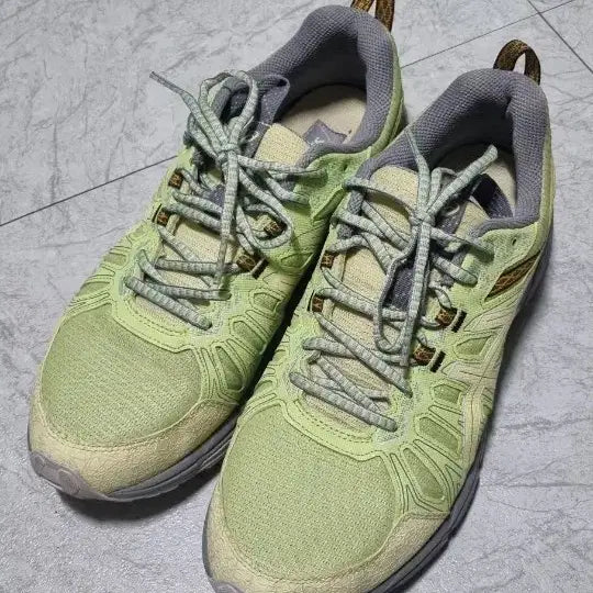 [BUNJANG] ASICS Gel-Venture 7 Kiko Curation Lime Sneakers / 아식스 젤벤쳐7 라임 280 키코 큐레이션맛