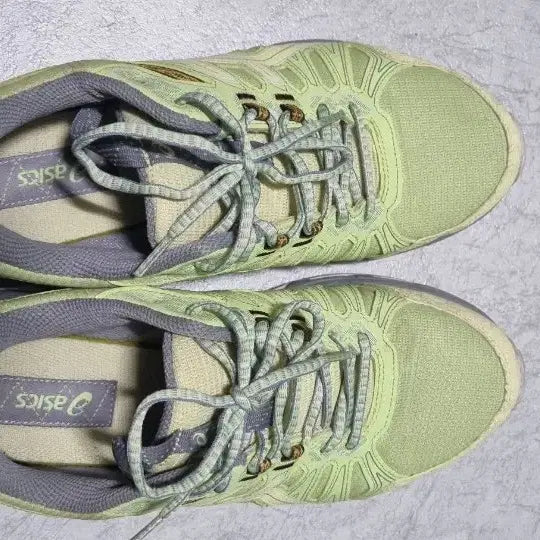 [BUNJANG] ASICS Gel-Venture 7 Kiko Curation Lime Sneakers / 아식스 젤벤쳐7 라임 280 키코 큐레이션맛