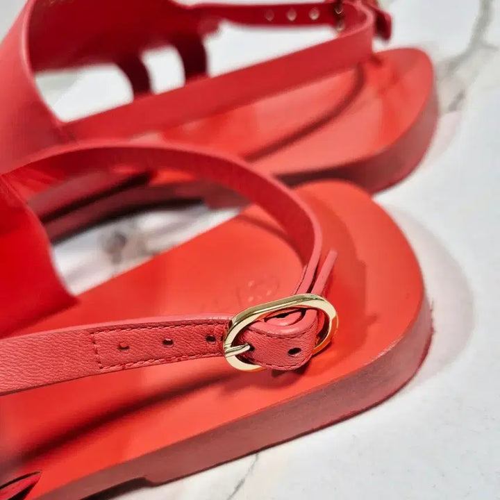[BUNJANG] Chanel Goatskin Thong Sandals Slippers / (정품) 샤넬 고트스킨 토링 샌들 조리 슬리퍼 37.5