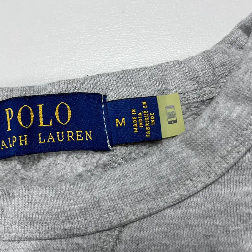 [BUNJANG] Polo Ralph Lauren Gray/Navy Pony Sweatshirt (M) / [정품] 폴로 그레이 / 네이비포니 맨투맨 [ M ]