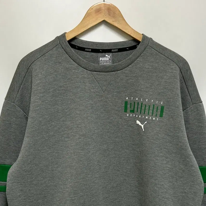 [BUNJANG] PUMA Athletic Printing Sweatshirt - Men&